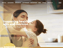 Tablet Screenshot of interflour.net